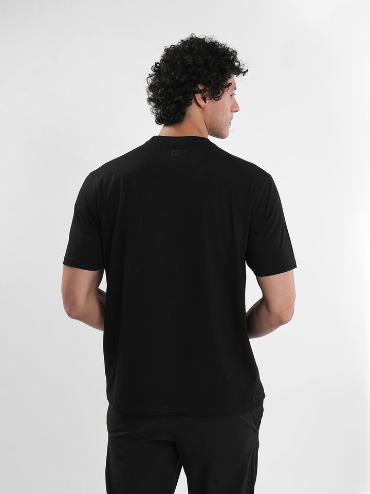 Fila Mens Black Liner T-Shirt