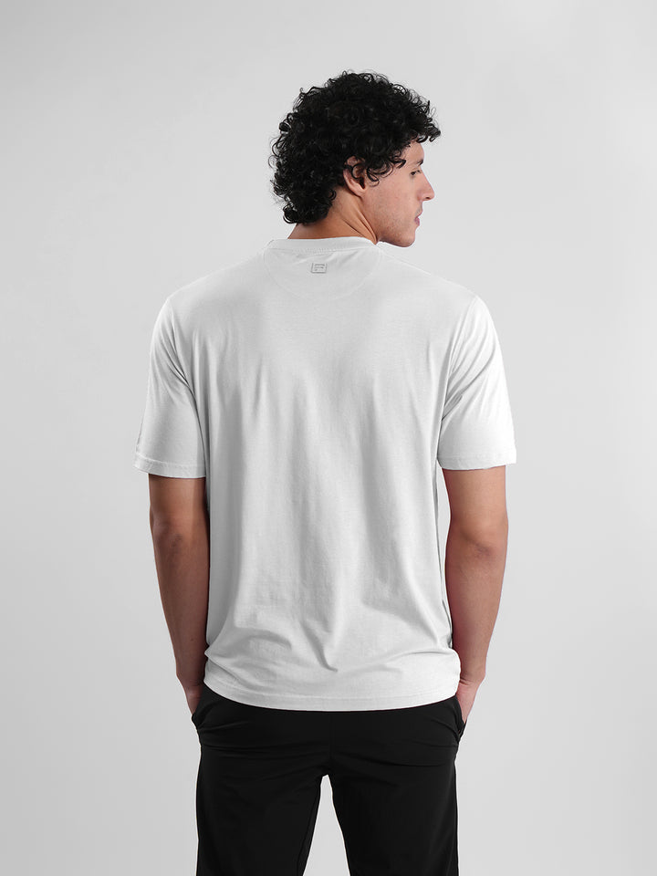 Fila Mens White Liner T-Shirts