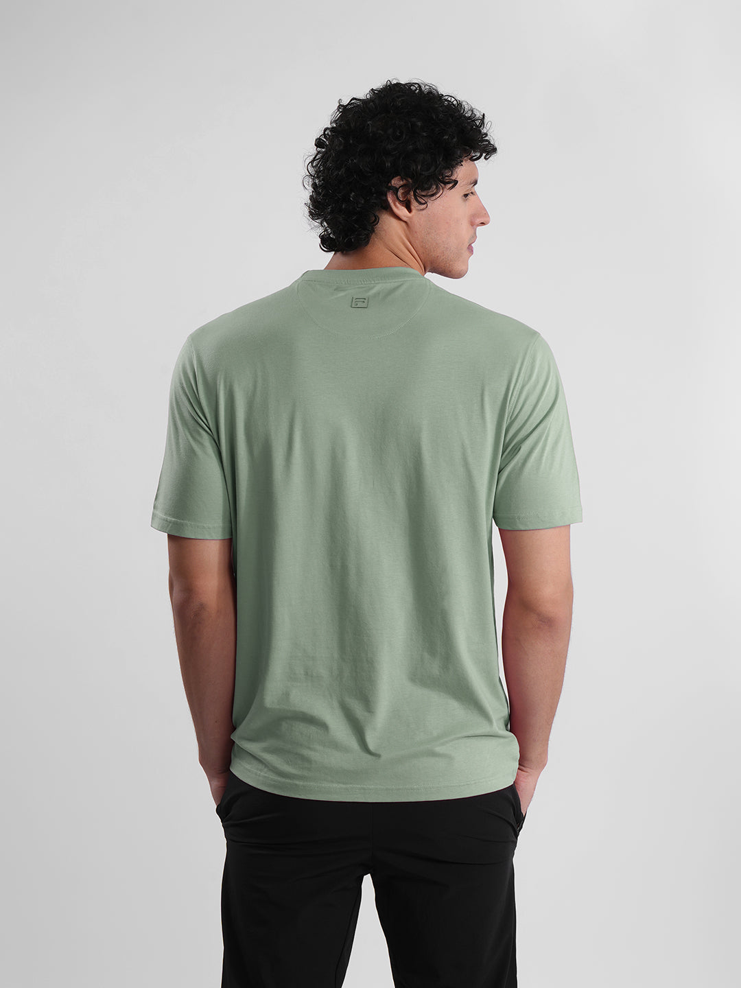Fila Mens Iceberg Green Liner T-Shirt