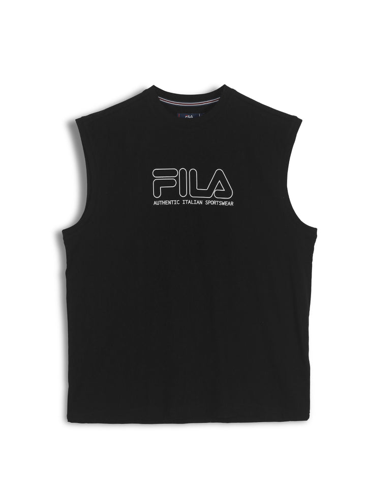 Fila Mens Black Andres Sleeve Less Tank