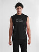 Fila Mens Black Andres Sleeve Less Tank