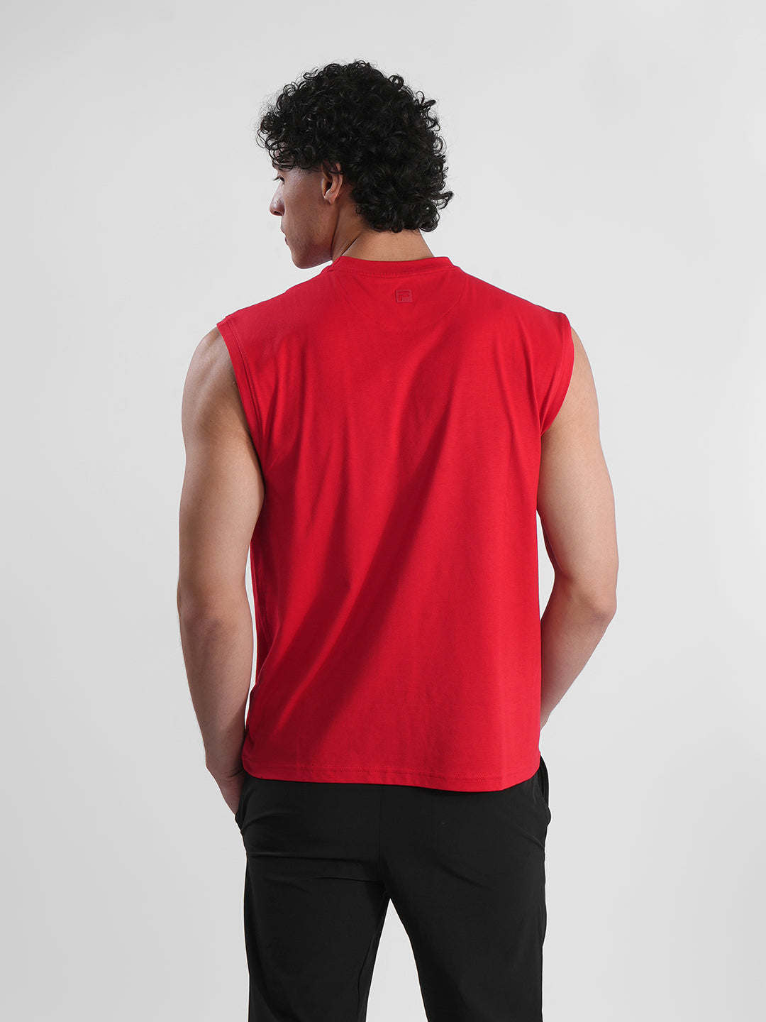 Fila Mens Red Andres Sleeve Less Tank