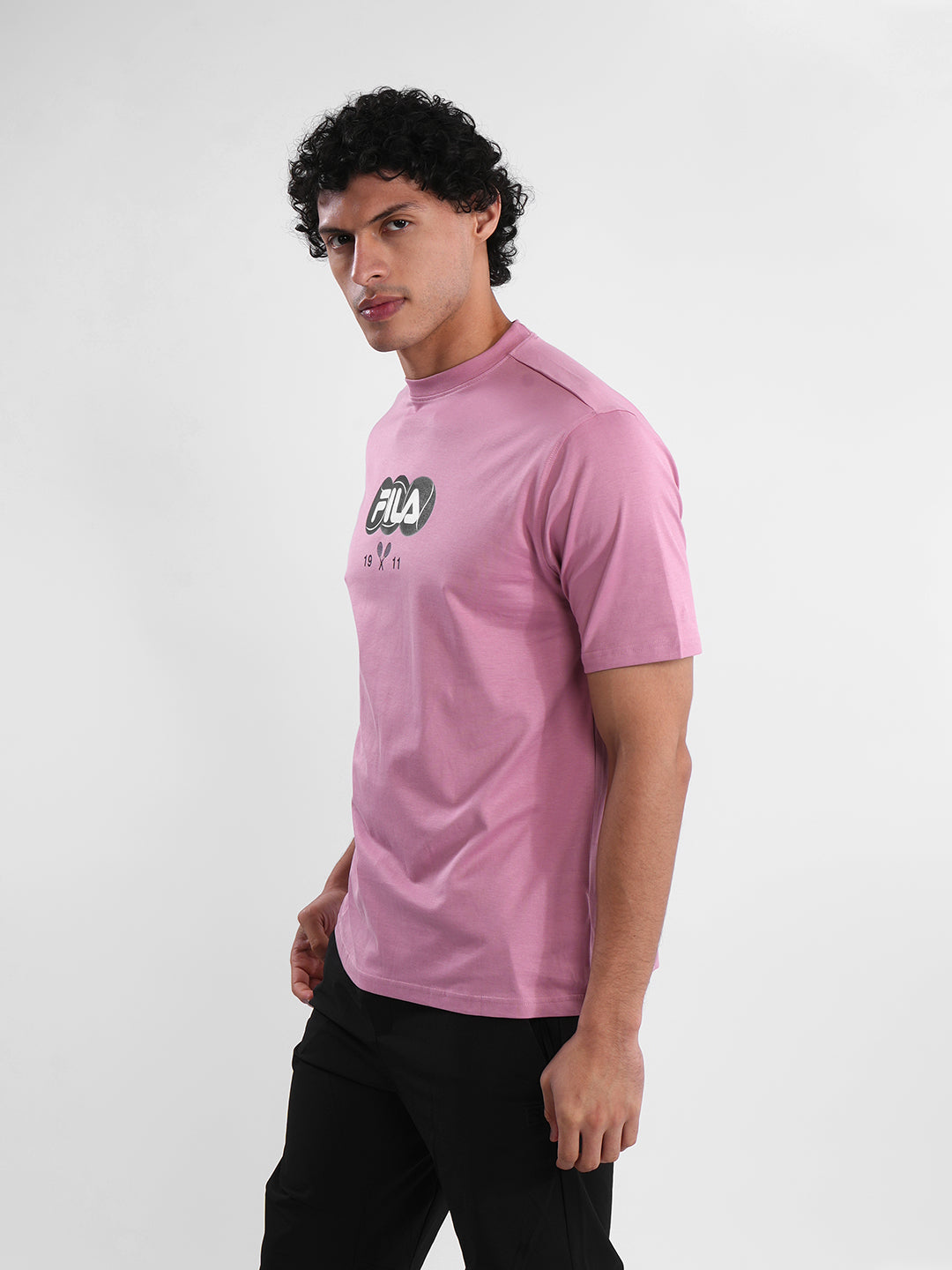Fila Mens Lilas Andre T-Shirts