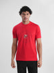 Fila Mens Red Wilmer T-Shirts