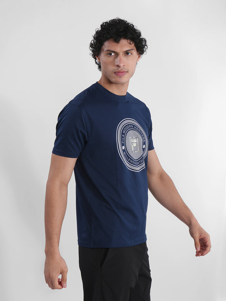 Fila Mens Navy Wilmer T-Shirts