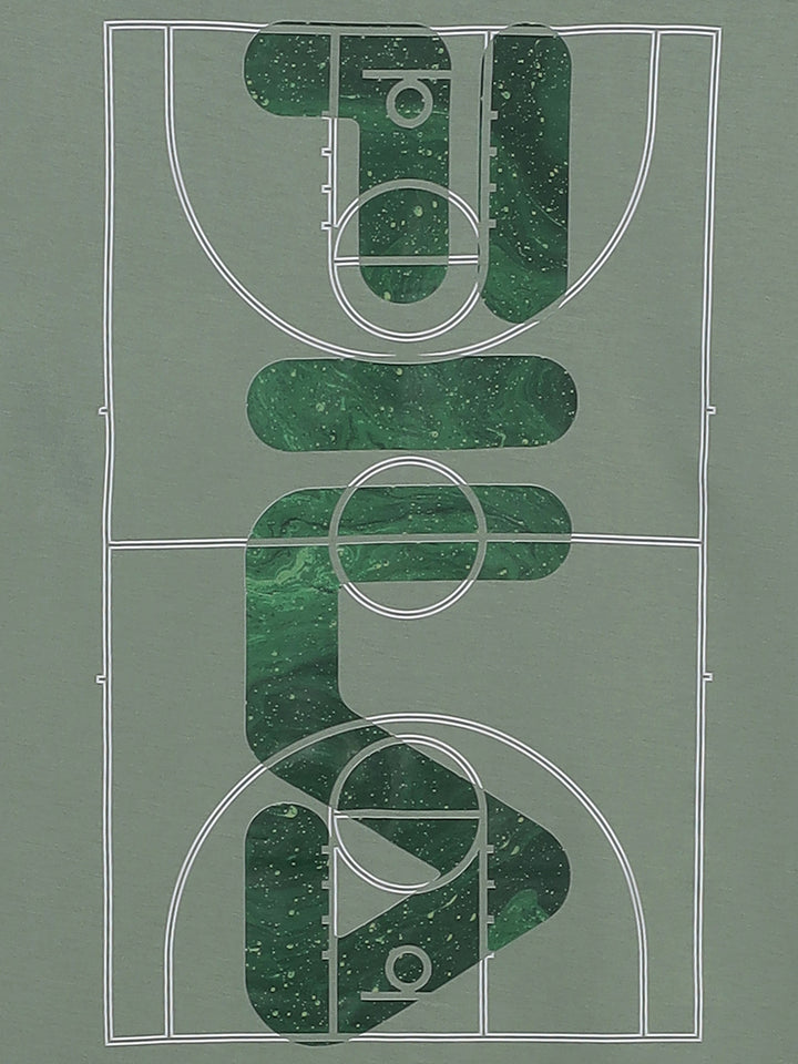 Fila Mens Iceberg Green Arthur T-Shirts