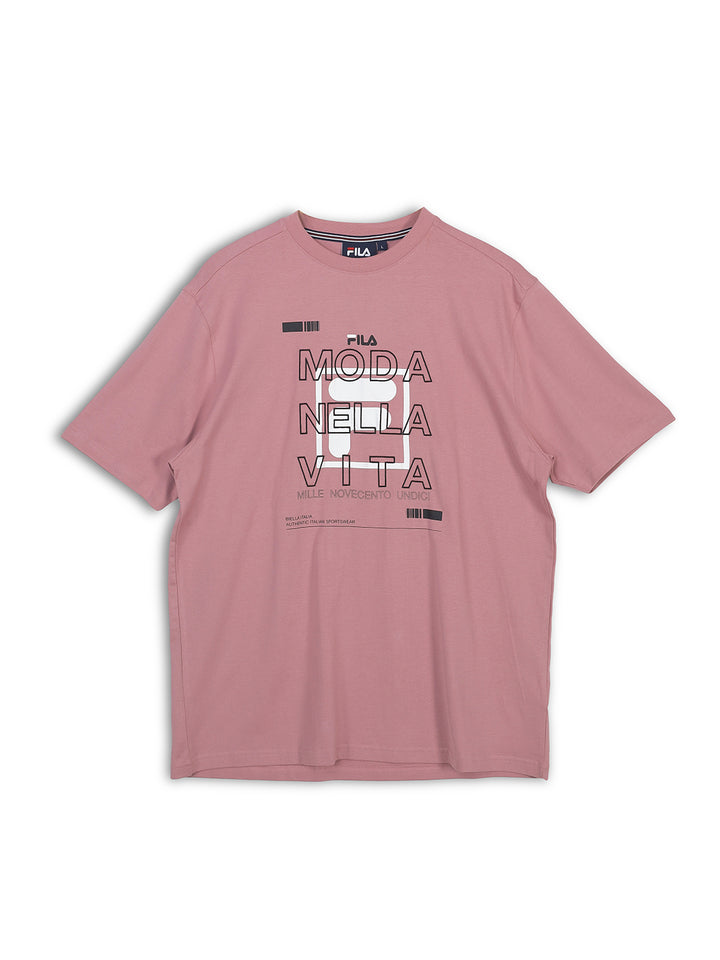 Fila Mens Lilas Moda T-Shirts