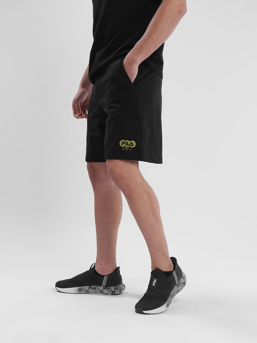 Fila Men Black Igor Shorts