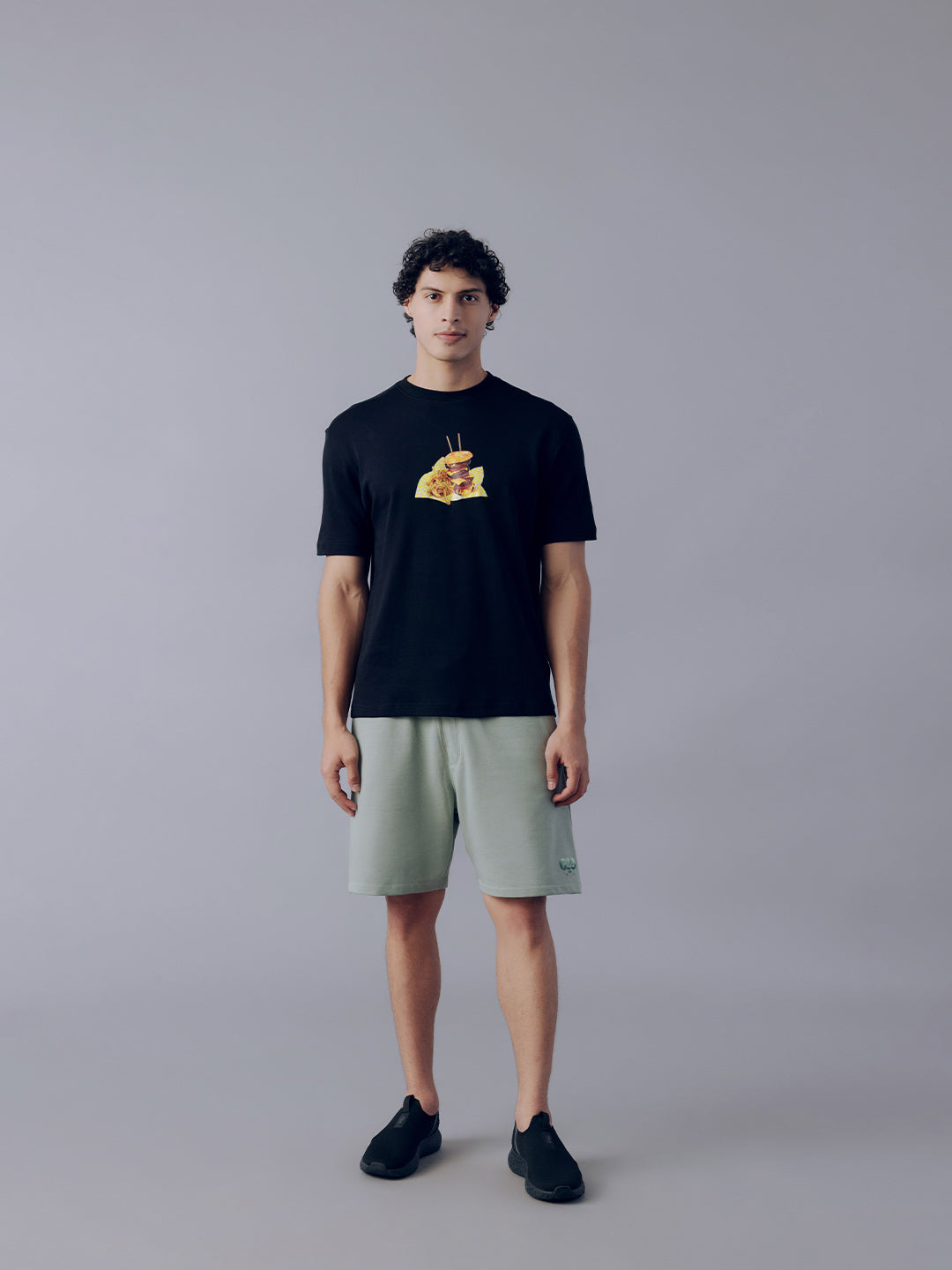 Fila Men Black Burg T-Shirt