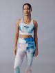 Fila Women Off White Lana Aop Sports Bra