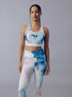 Fila Women Off White Lana Aop Sports Bra