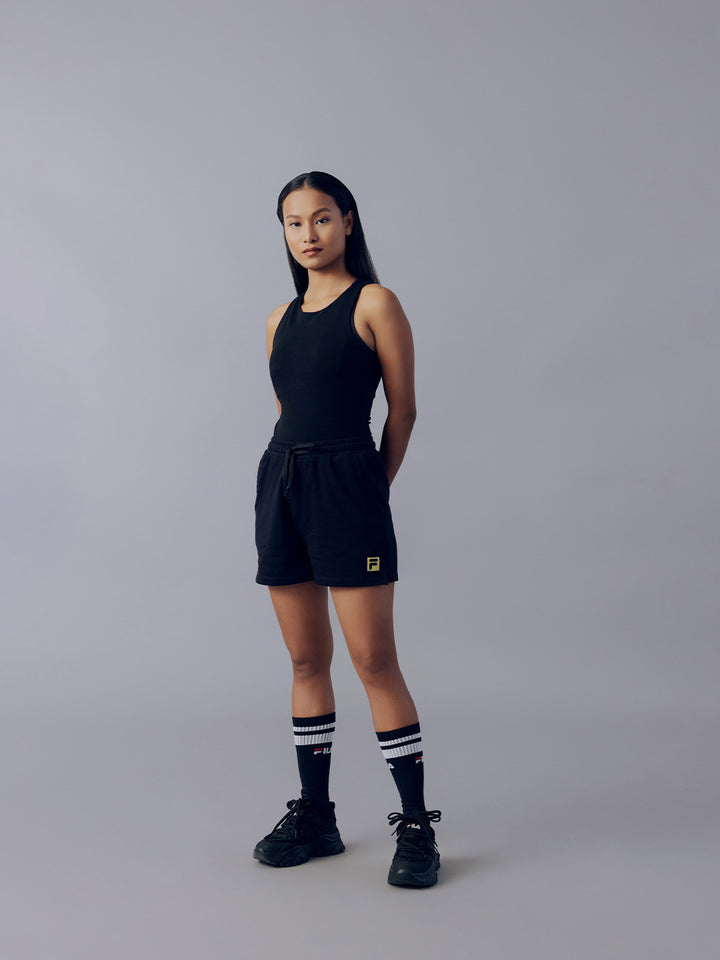 Fila Women Black Eva Body Suit