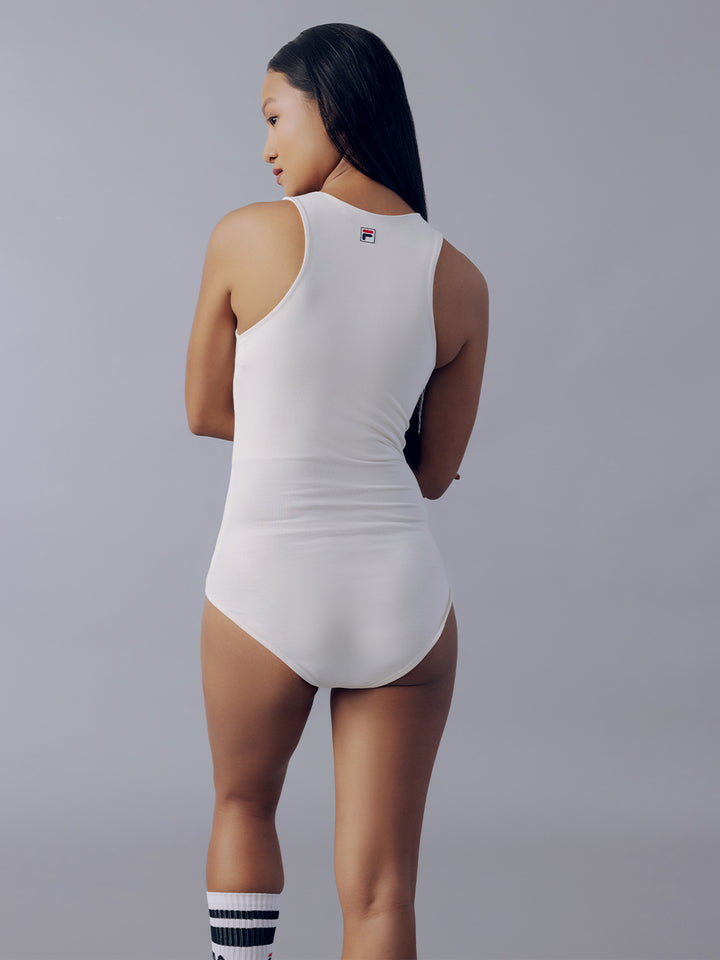 Fila Women Off White Eva Body Suit
