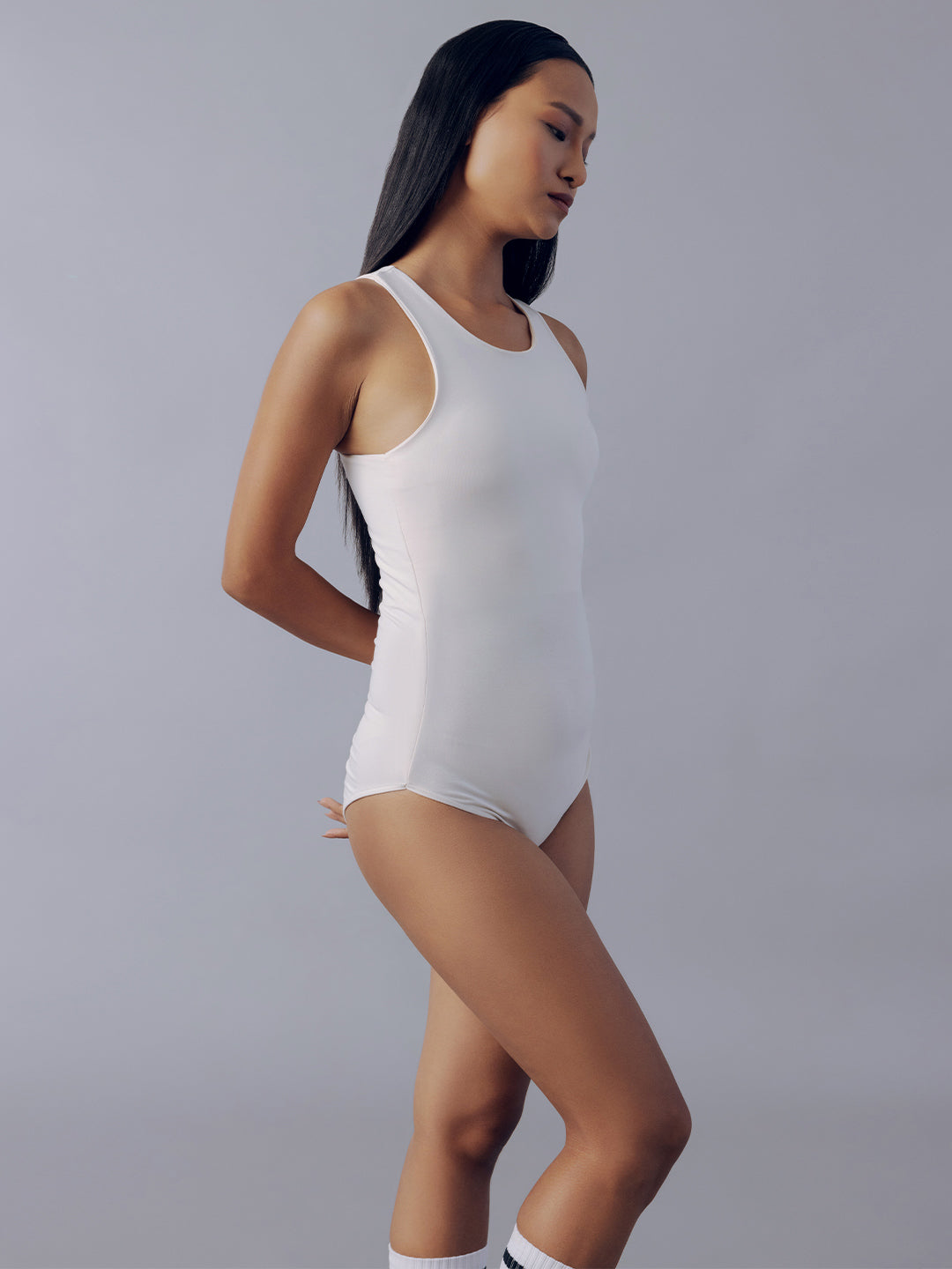 Fila Women Off White Eva Body Suit