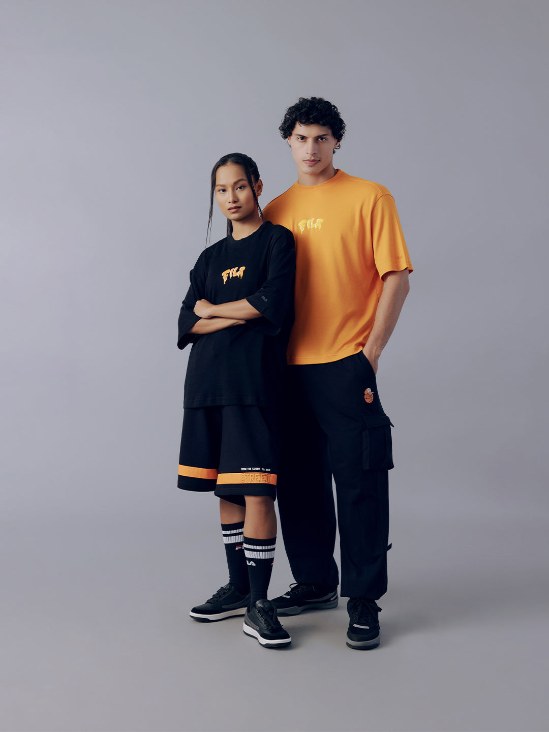 Fila Unisex Black Jones T-Shirt