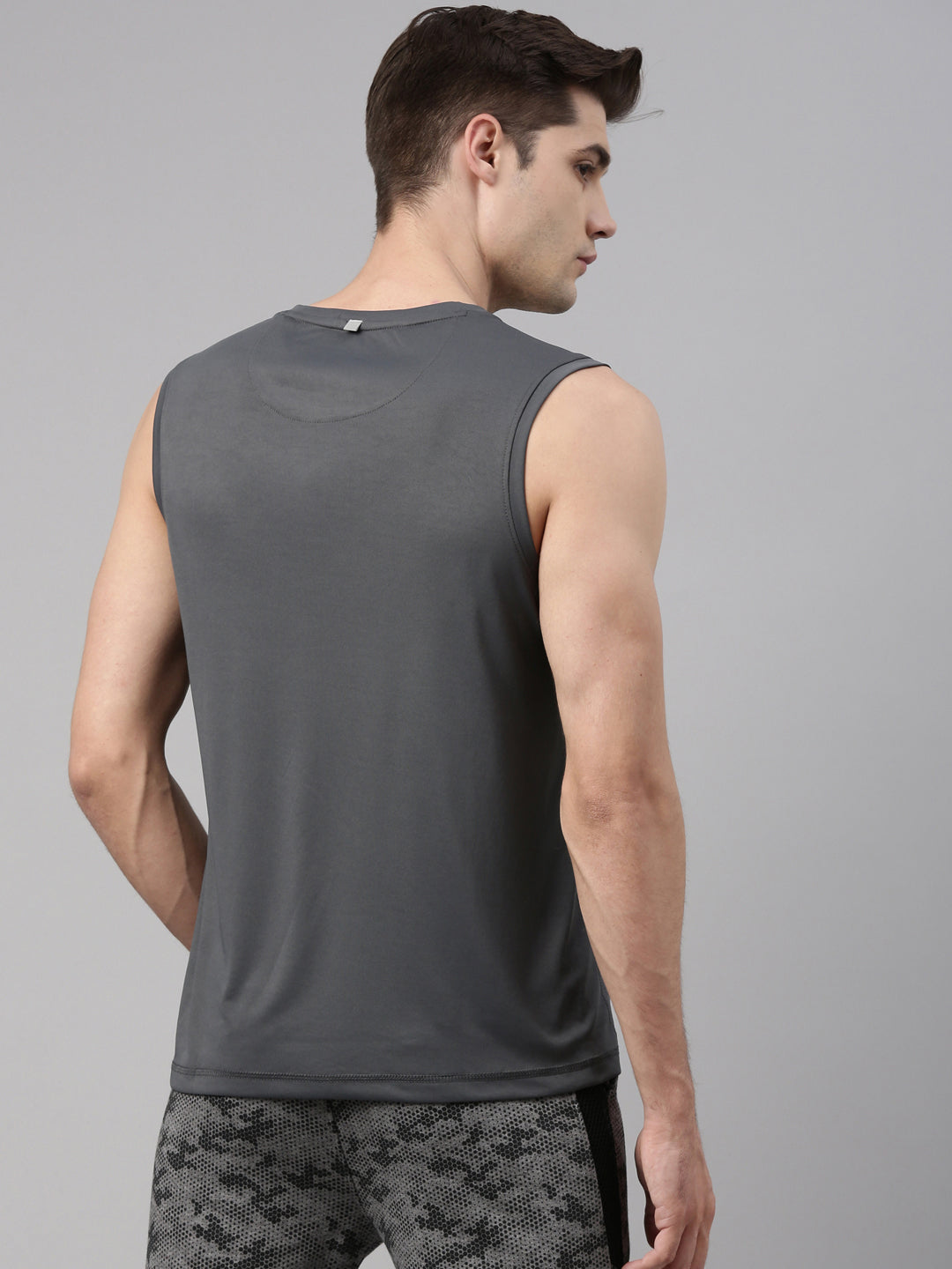 Men's Solid Comfort Tank Top