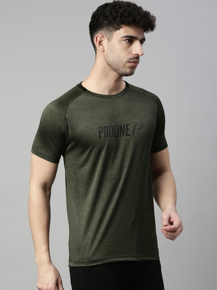Men's EverFresh Solid Gym T-Shirts