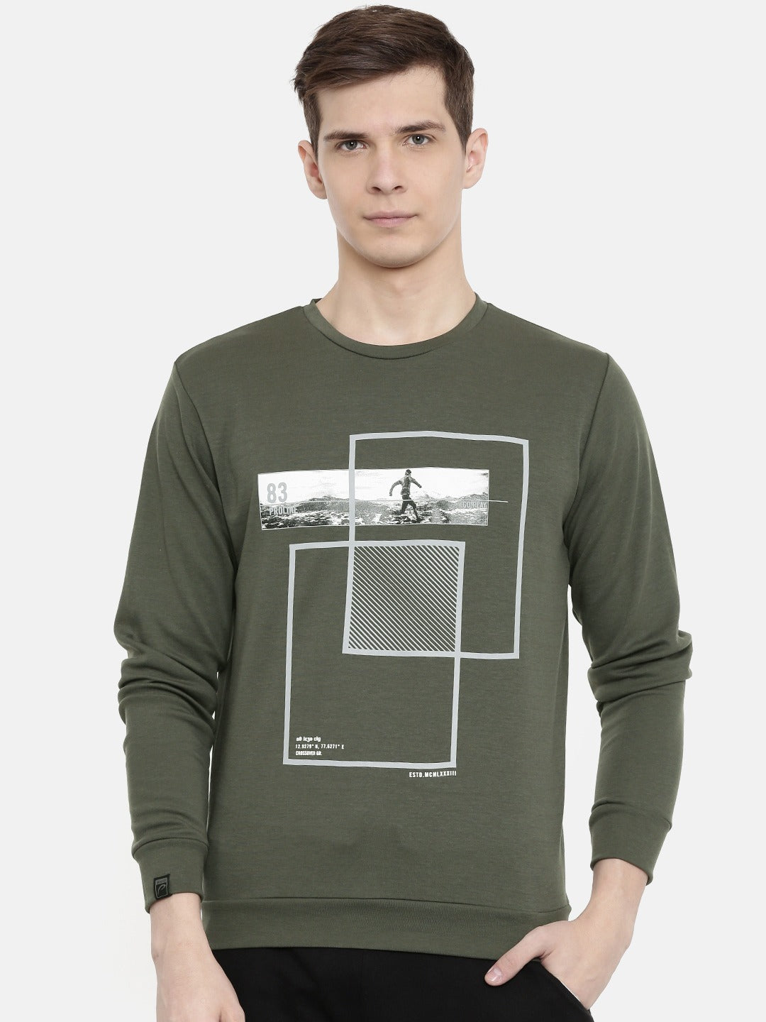 Men's Graphic Gym Sweatshirts