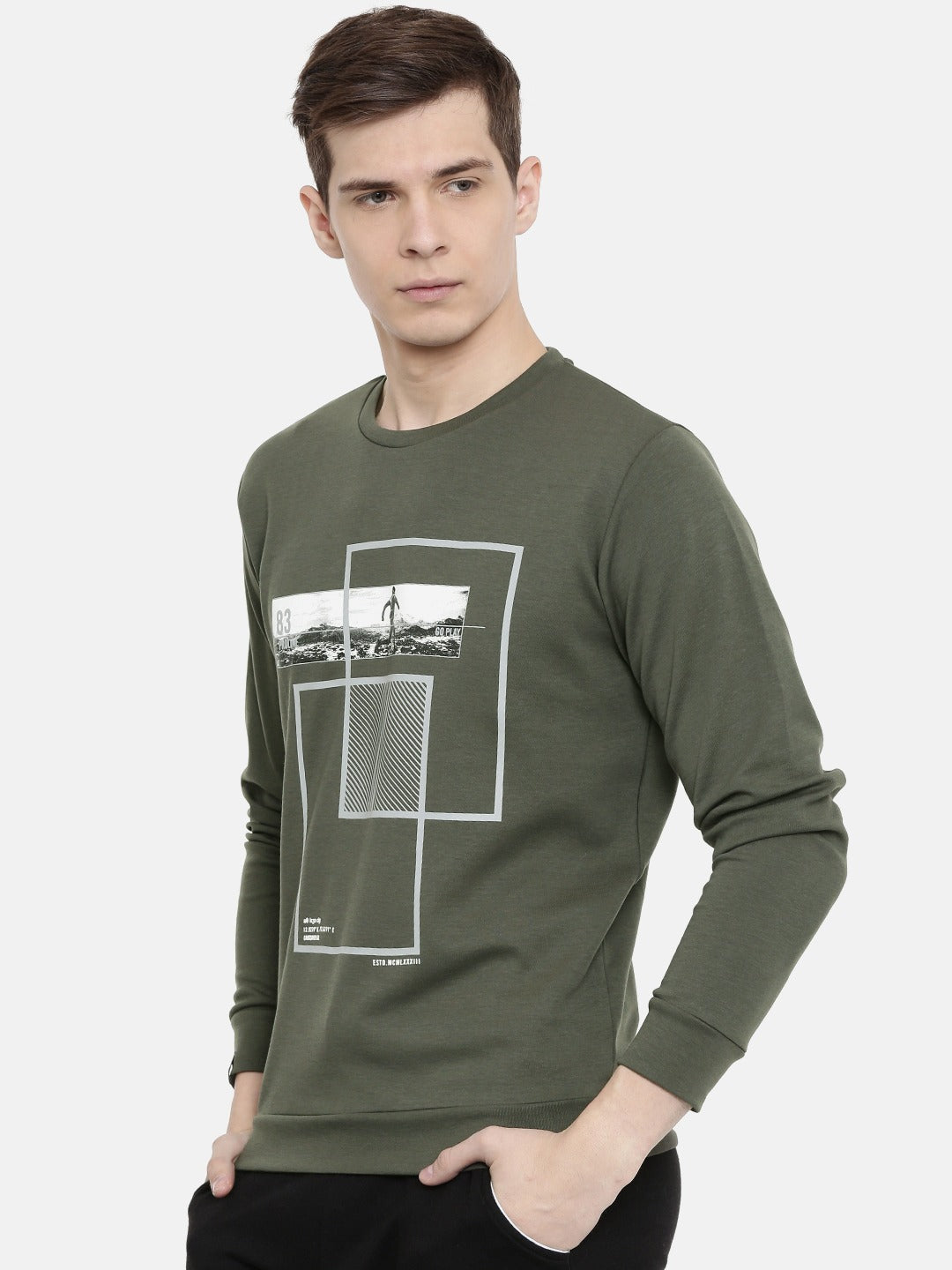 Men's Graphic Gym Sweatshirts