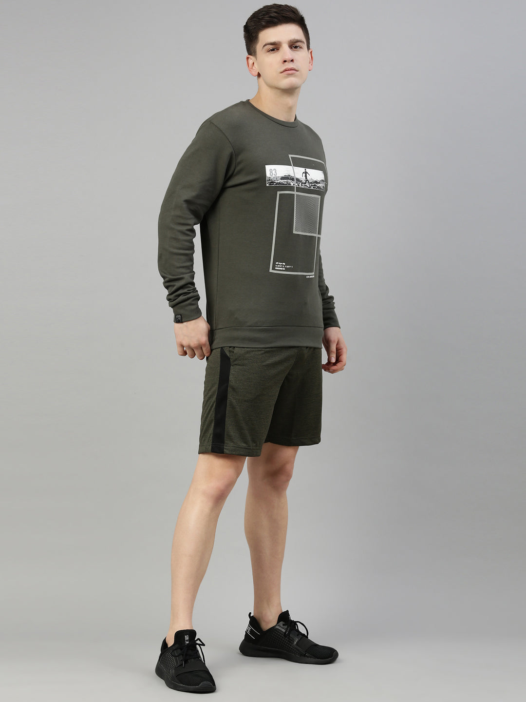 Men's Printed Gym Sweatshirts