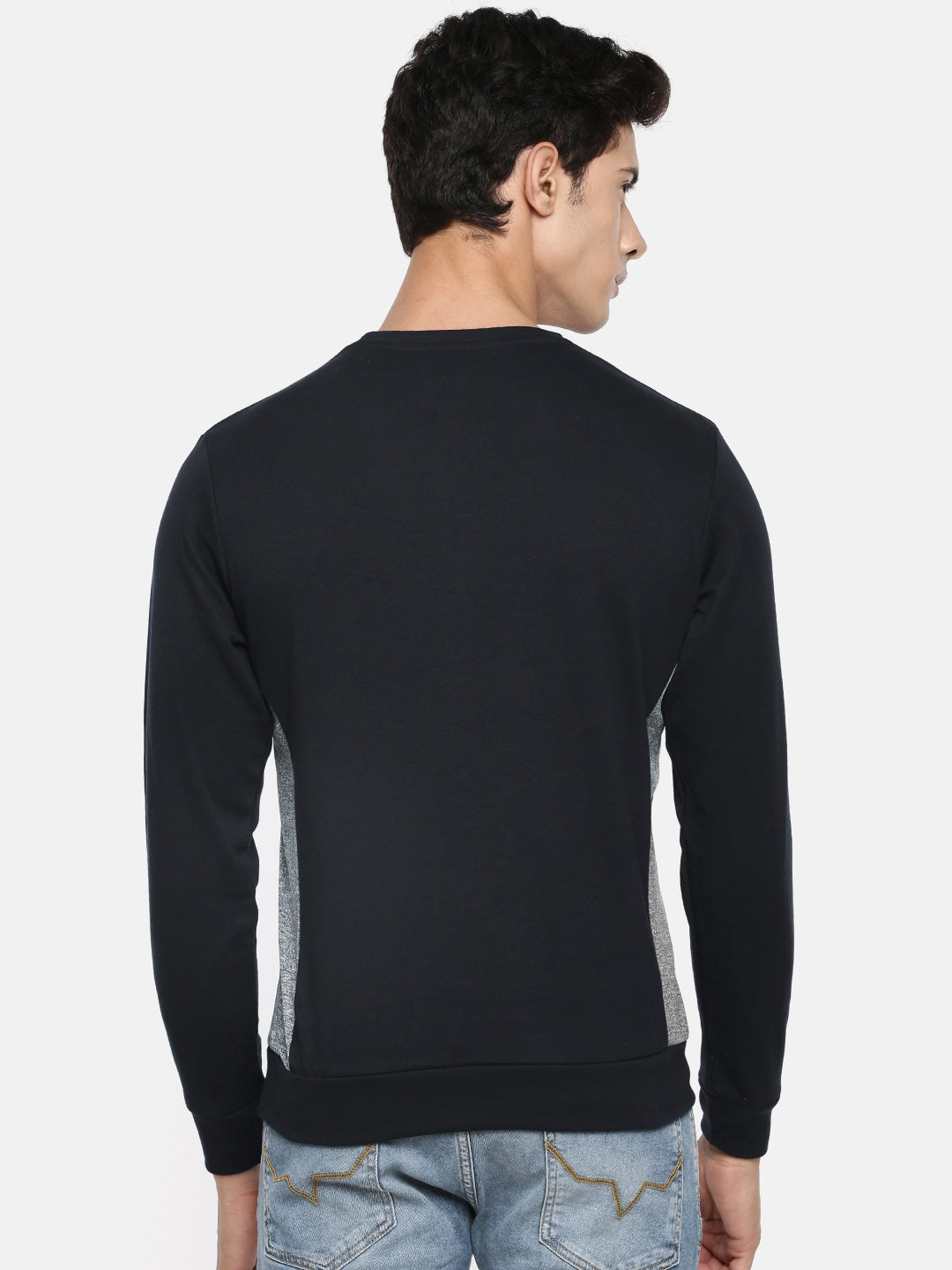 Men's Color Block Gym Sweatshirts