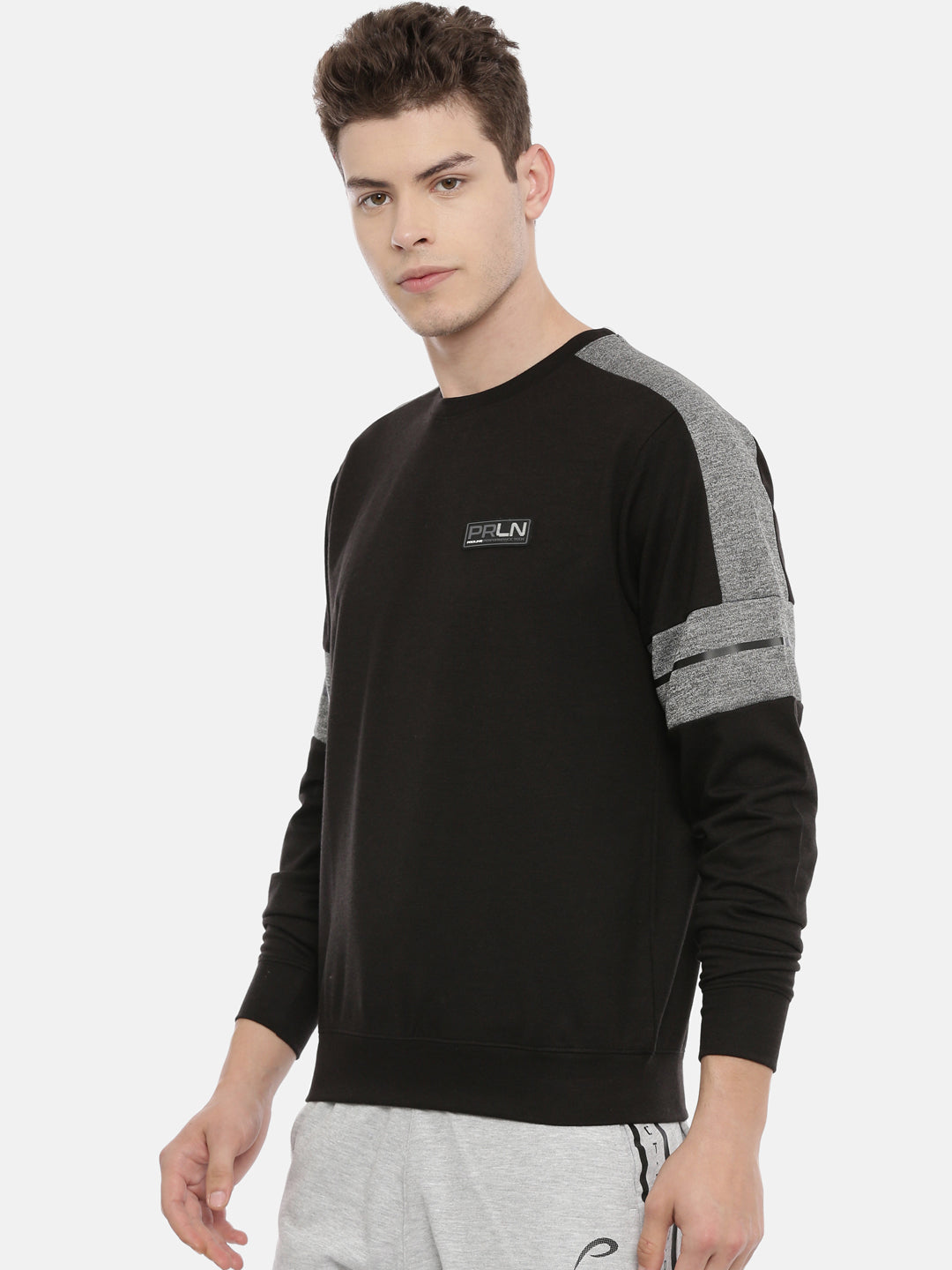 Men's Color Block Gym Sweatshirts
