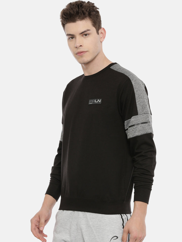 Men's Color Block Gym Sweatshirts