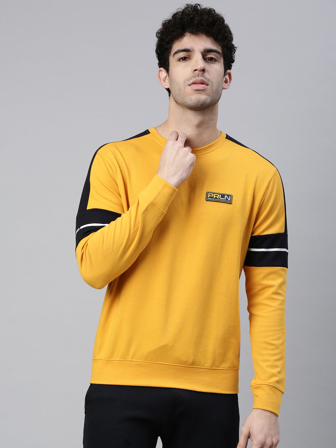 Men's Color Block Gym Sweatshirts