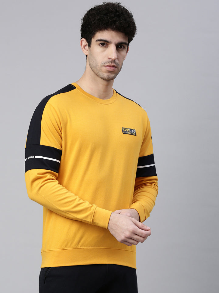 Men's Color Block Gym Sweatshirts