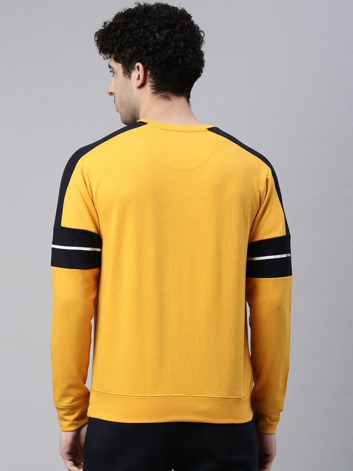 Men's Color Block Gym Sweatshirts