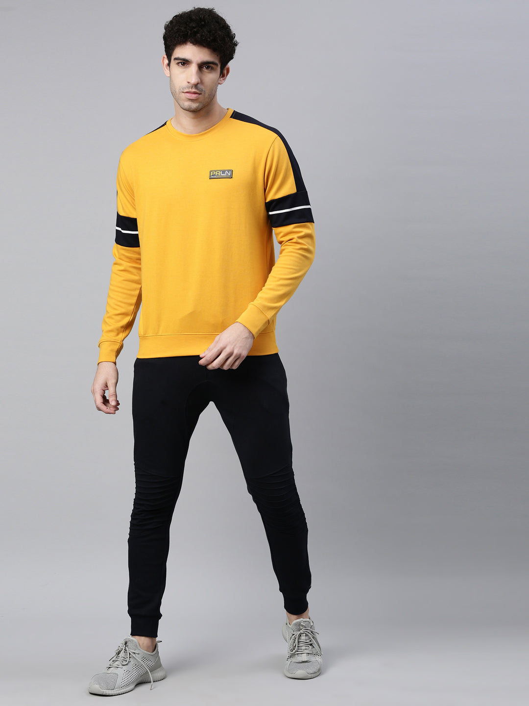 Men's Color Block Gym Sweatshirts