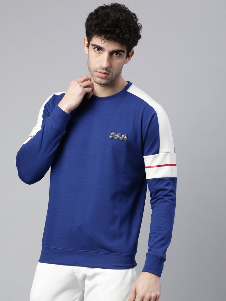 Men's Color Block Gym Sweatshirts
