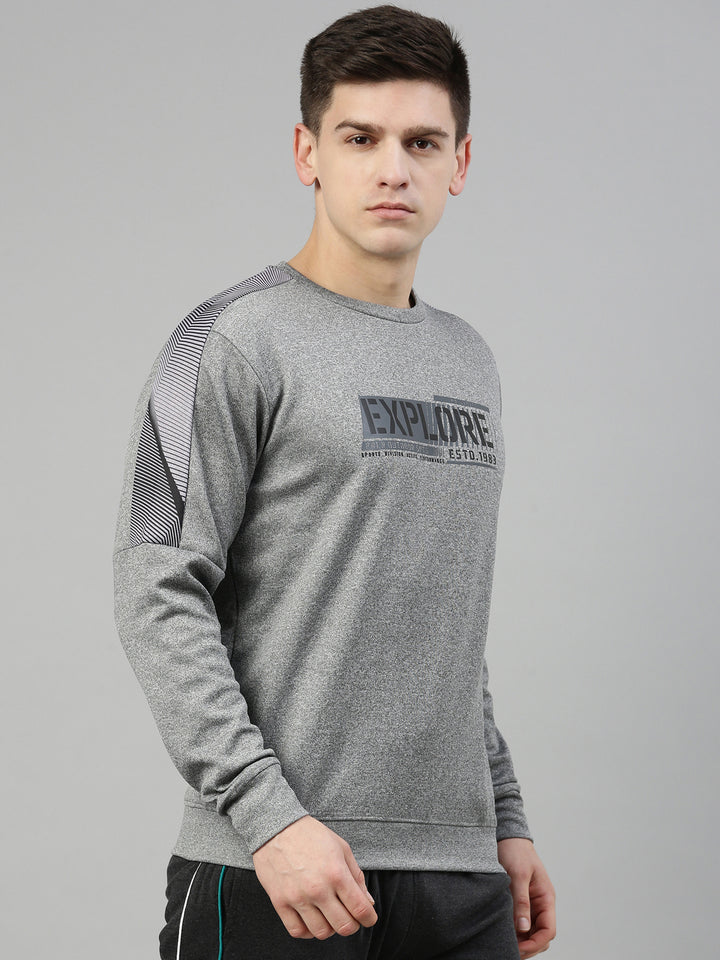 Men's Solid Gym Sweatshirts