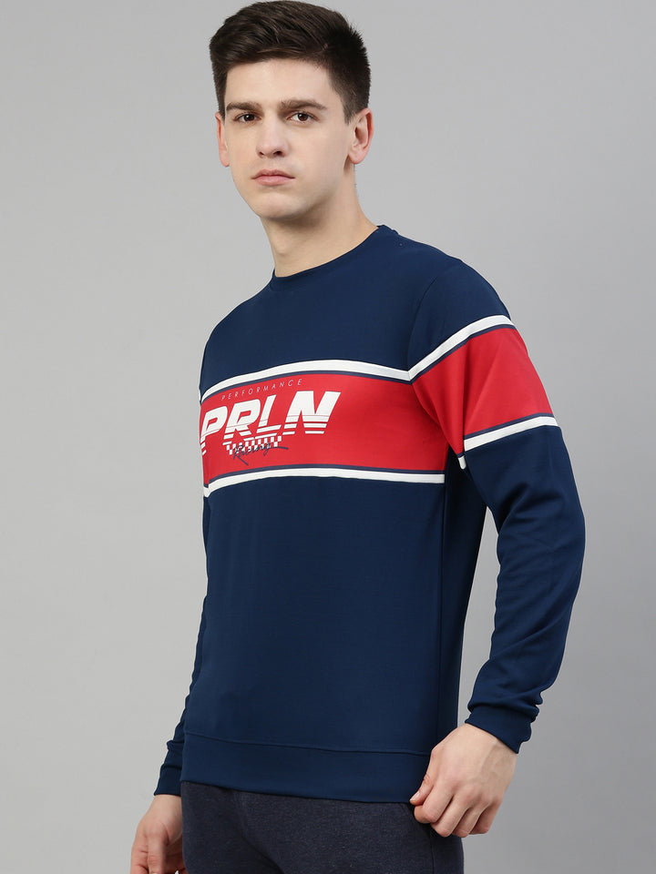 Men's Color Block Gym Sweatshirts