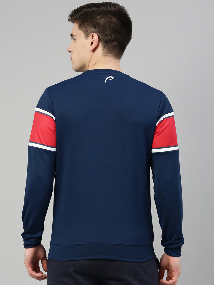 Men's Color Block Gym Sweatshirts