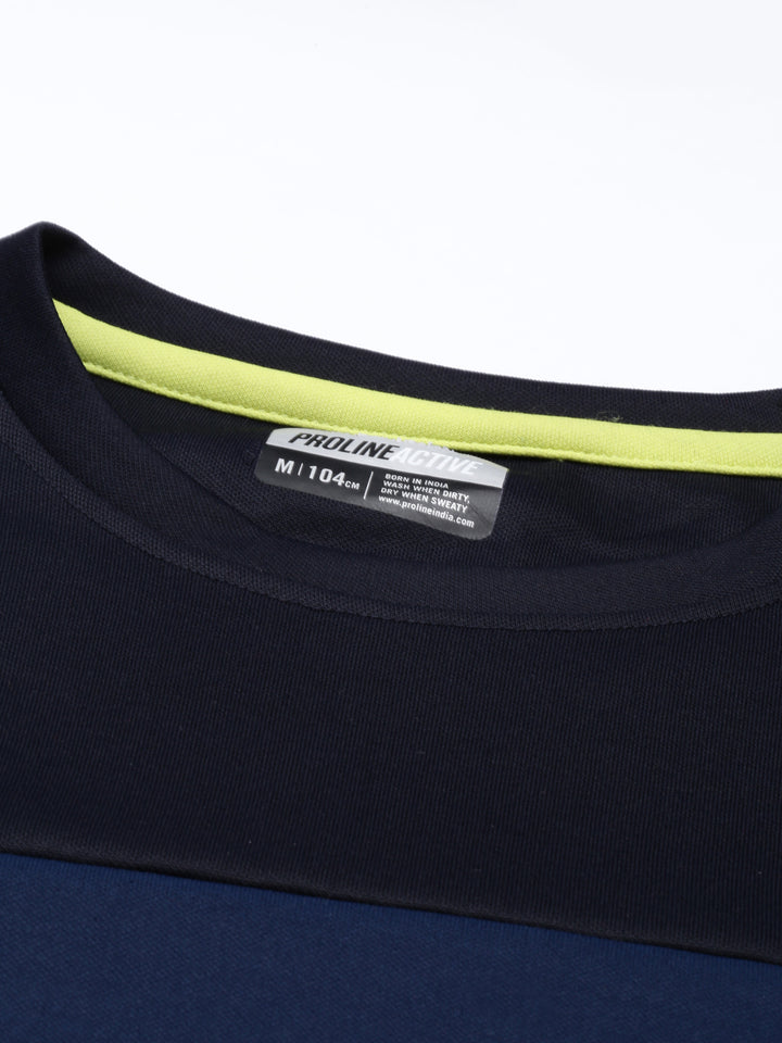 Men's Color Block Gym Sweatshirts