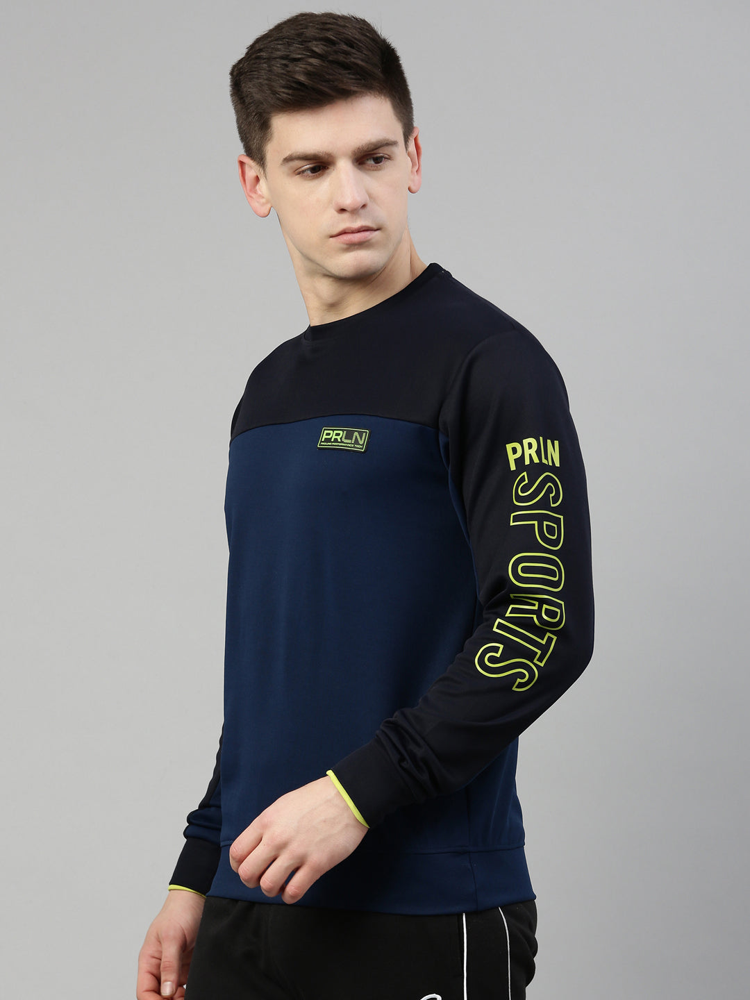 Men's Color Block Gym Sweatshirts
