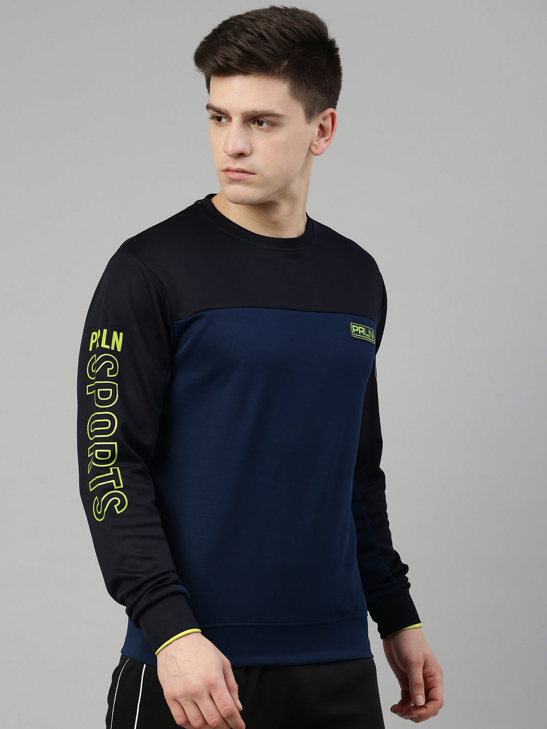 Men's Color Block Gym Sweatshirts