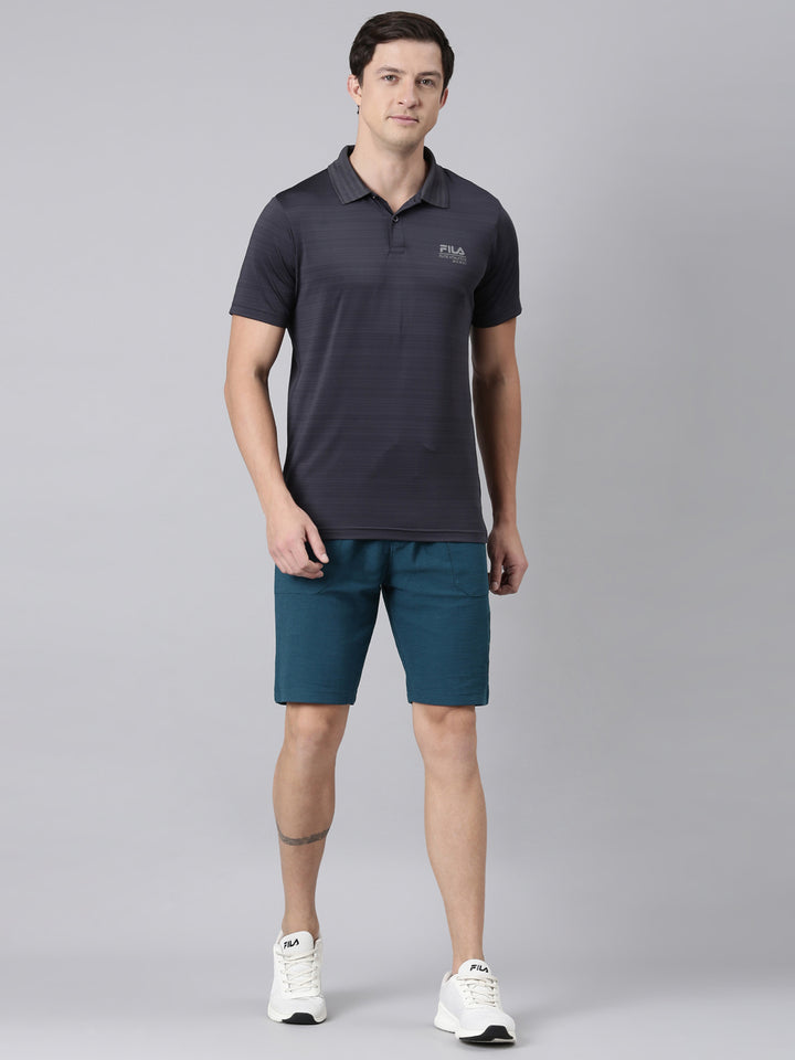 Fila Men Grey T-Shirts Regular Fit