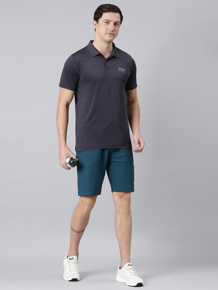 Fila Men Grey T-Shirts Regular Fit