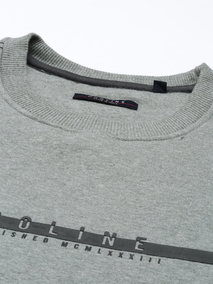 Men's Solid Comfort Fit Sweatshirts