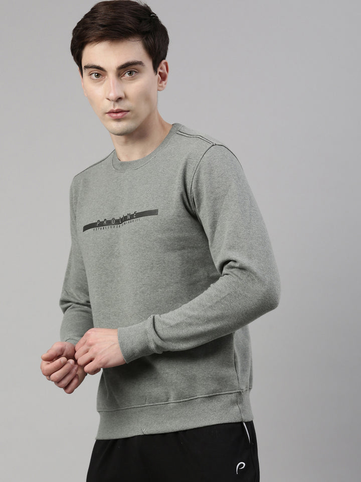 Men's Solid Comfort Fit Sweatshirts