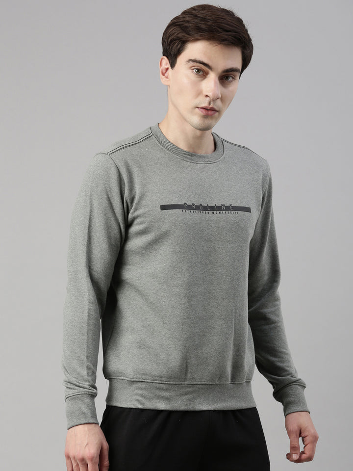 Men's Solid Comfort Fit Sweatshirts