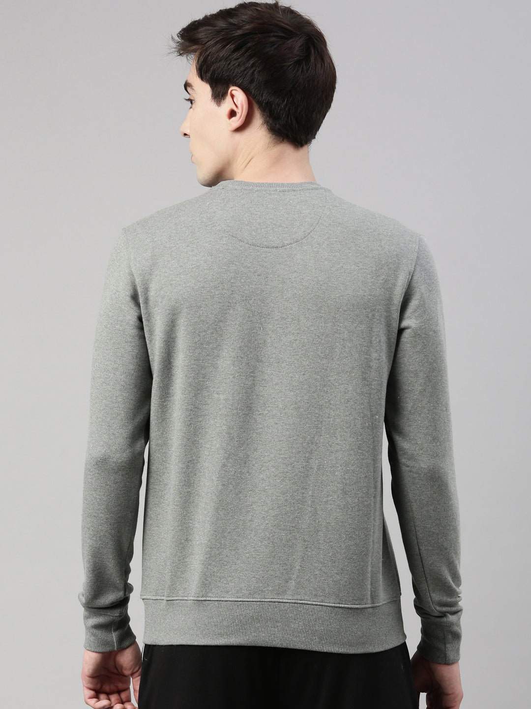 Men's Solid Comfort Fit Sweatshirts