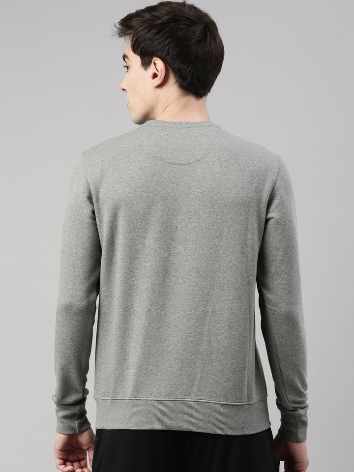 Men's Solid Comfort Fit Sweatshirts