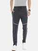 Men's Solid Tapered Fit Track Pants