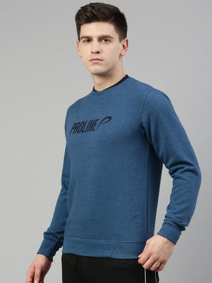 Men's Solid Comfort Fit Sweatshirts
