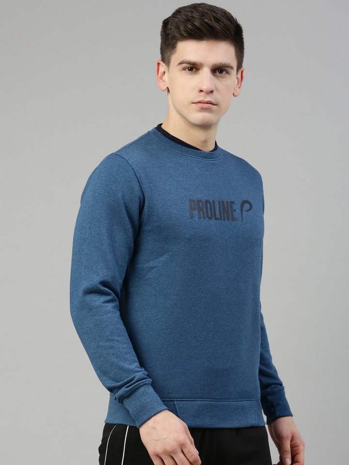 Men's Solid Comfort Fit Sweatshirts