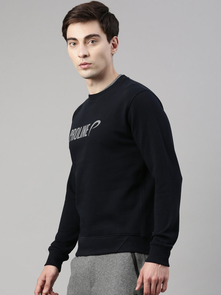 Men's Solid Comfort Fit Sweatshirts