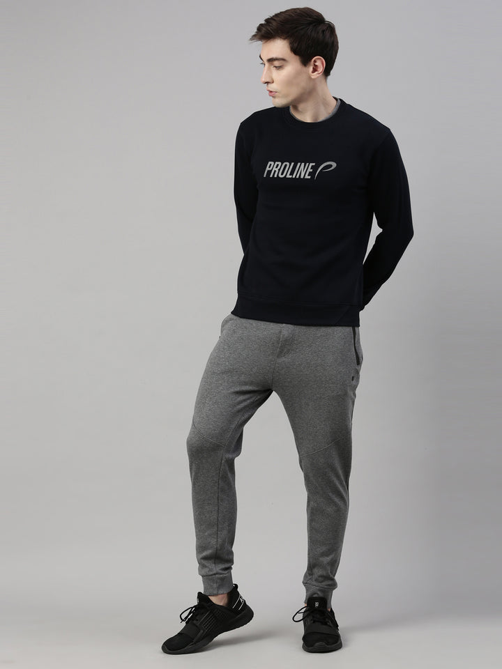 Men's Solid Comfort Fit Sweatshirts